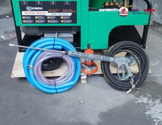 Máy phun rửa cao áp công nghiệp Kumisai KMS-350/15 - 5